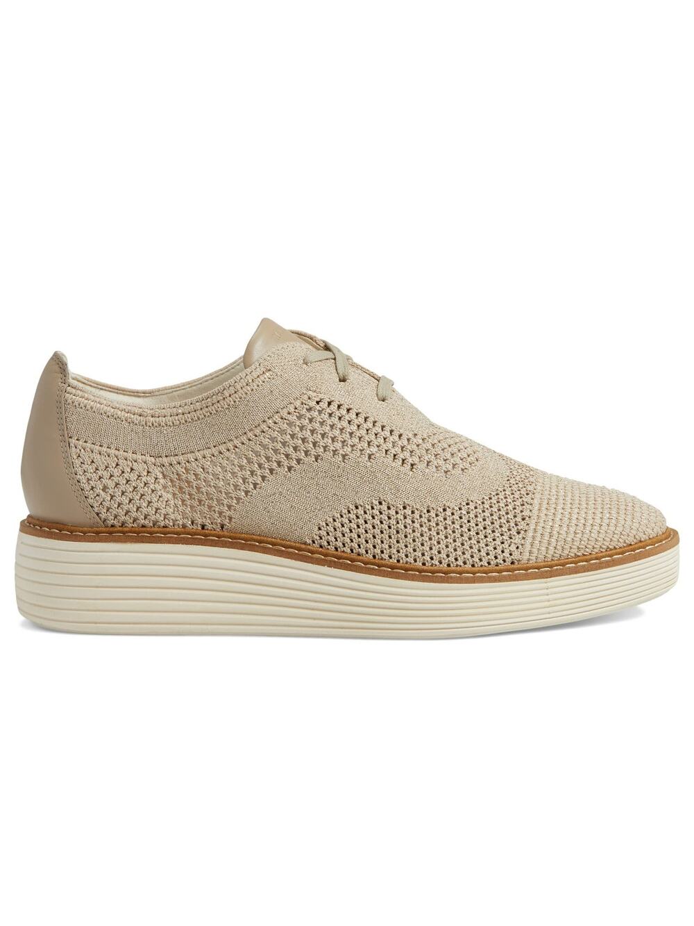 NWT Cole Haan Women's Originalgrand Platform Oxford Rye Knit 10.5